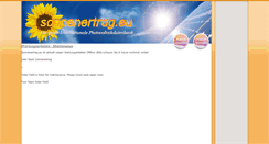Desktop Screenshot of gr.sonnenertrag.eu